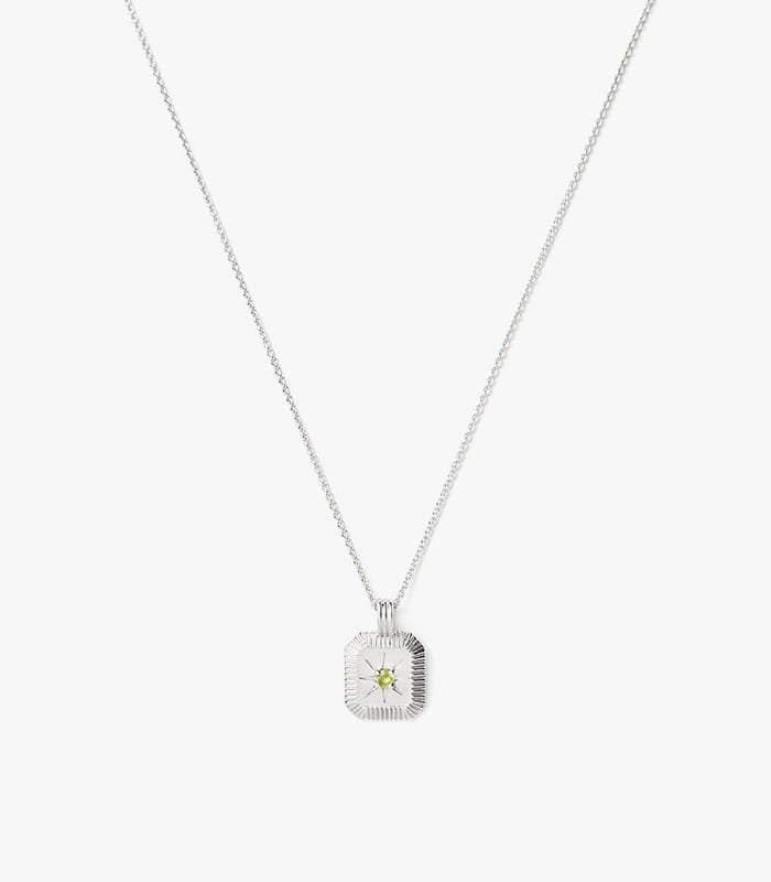 august-birthstone-pendant-necklace.jpeg August Birthstone Pendant Necklace - Image 1