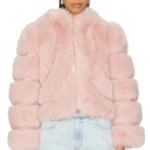Pink Fur Jacket