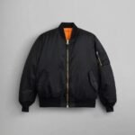 Nylon Bomber Jacket